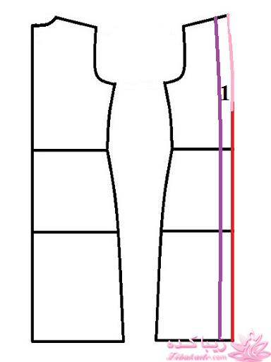 آموزش دوخت مانتو